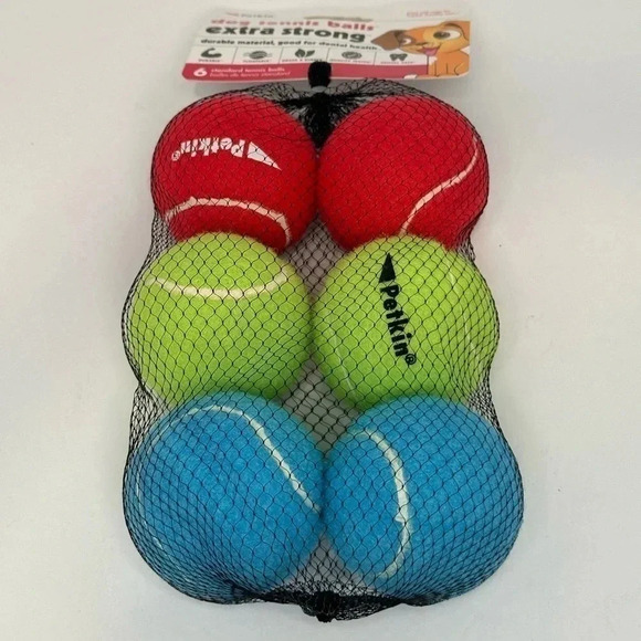 Six, tennis ball new in the bag - Picture 1 of 2